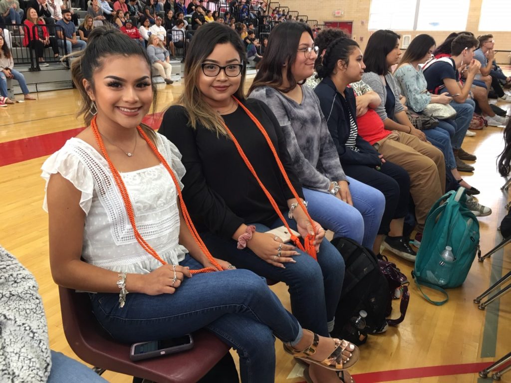 Orange graduation Cords